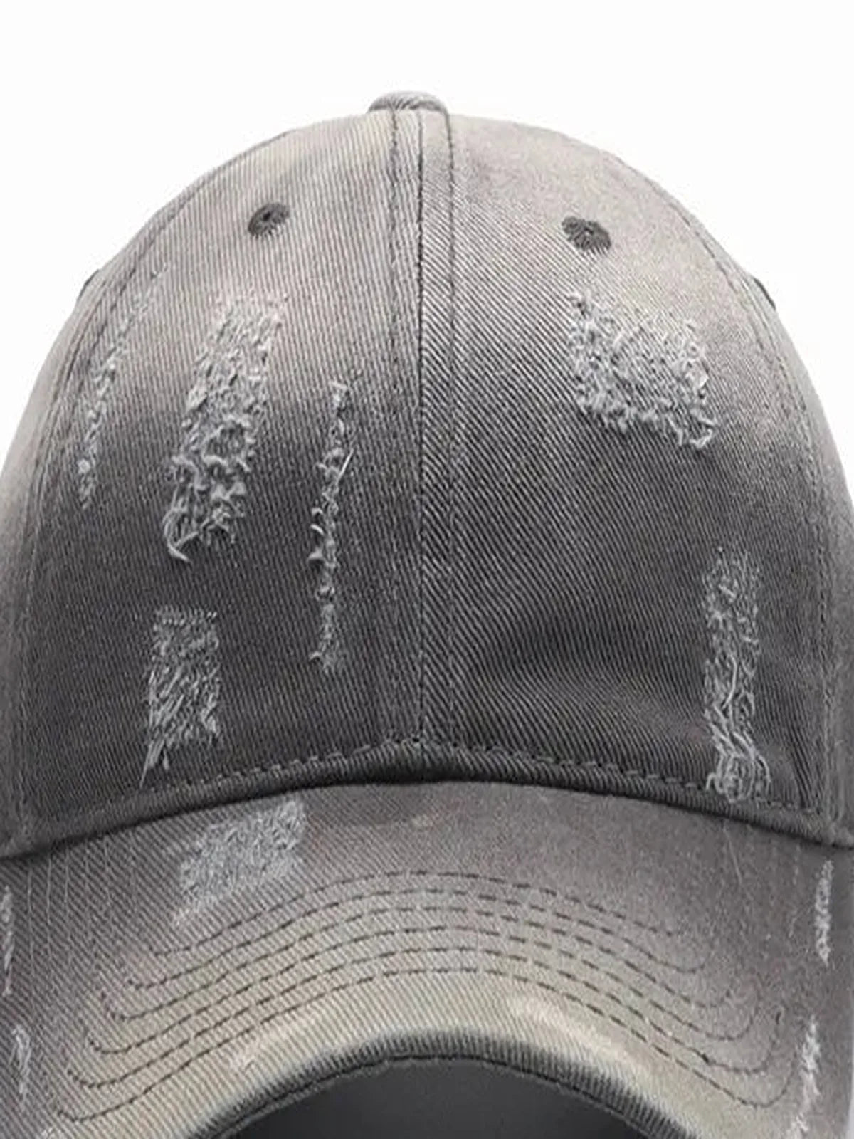 Adjustable Cotton Baseball Hat — detail view — Livostyle