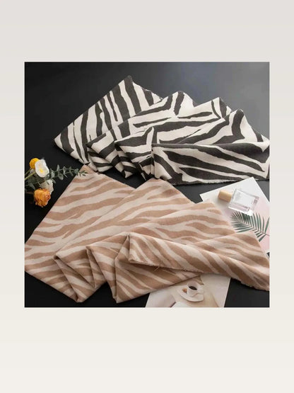 Animal Print Polyester Scarf — styled showcase — Livostyle
