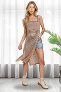 Vibrant Bohemian Crochet Tunic Top — Livostyle