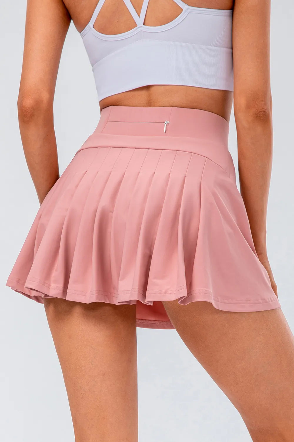 High Waist Pleated Active Skirt — Livostyle