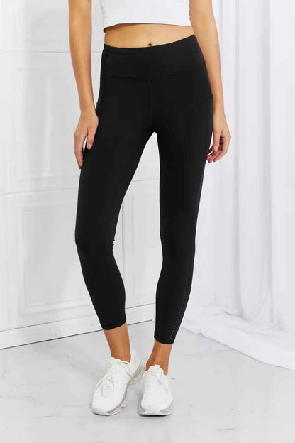 Reflective Dot Strengthen & Lengthen Active Leggings — Livostyle