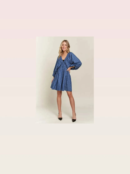 Boho Floral Dress with Batwing Sleeves — styled showcase — Livostyle