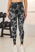 Tie-Dye High Waist Active Leggings — Livostyle