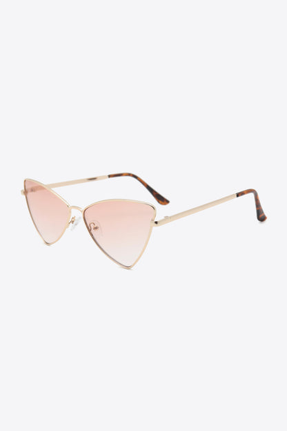 Metal Frame Cat-Eye Sunglasses — Livostyle