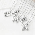 Copper Bubble Letter B Pendant Necklace — Livostyle