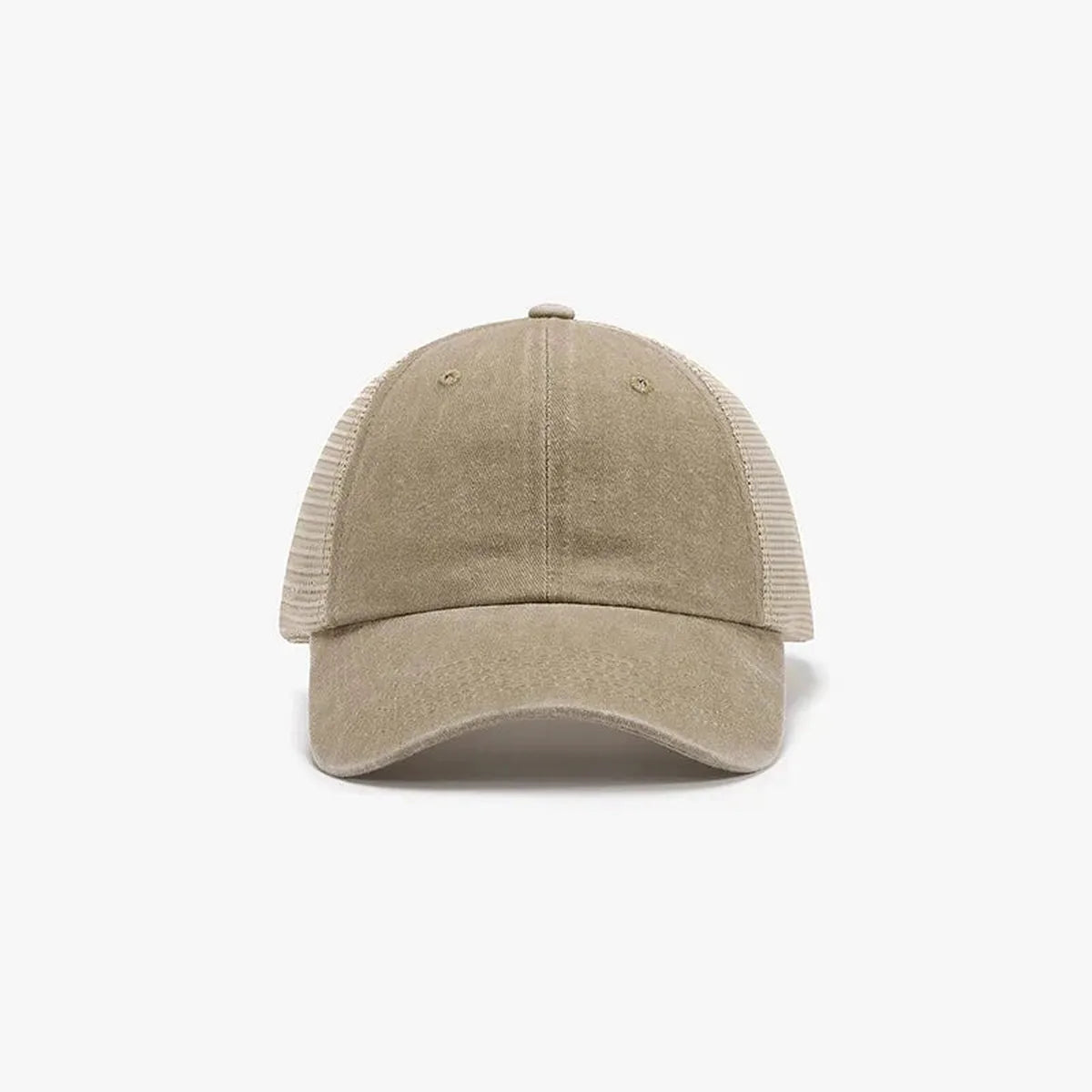 Breathable Mesh Adjustable Baseball Cap — square view — Livostyle