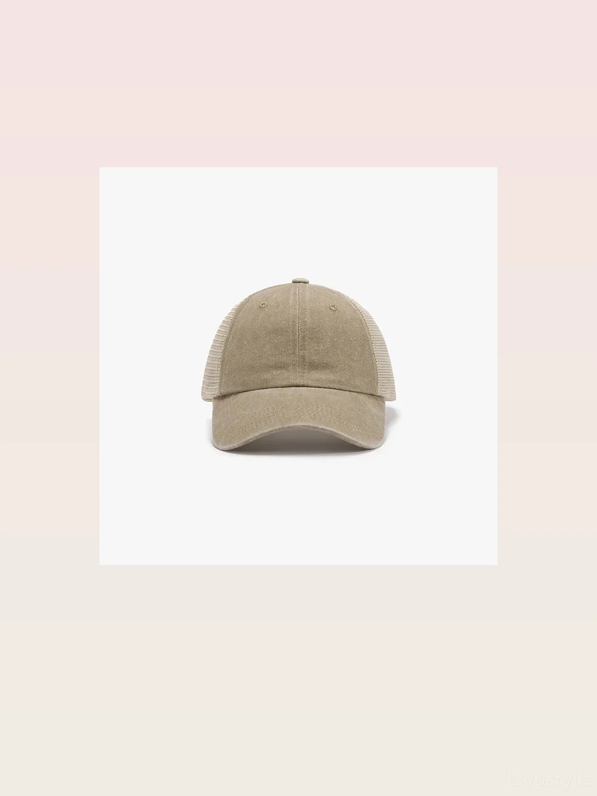 Breathable Mesh Adjustable Baseball Cap — styled showcase — Livostyle