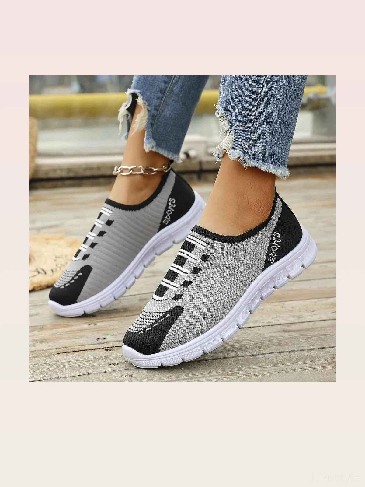 Comfortable, Lightweight Mesh Sneakers for Everyday Wear — styled showcase — Livostyle
