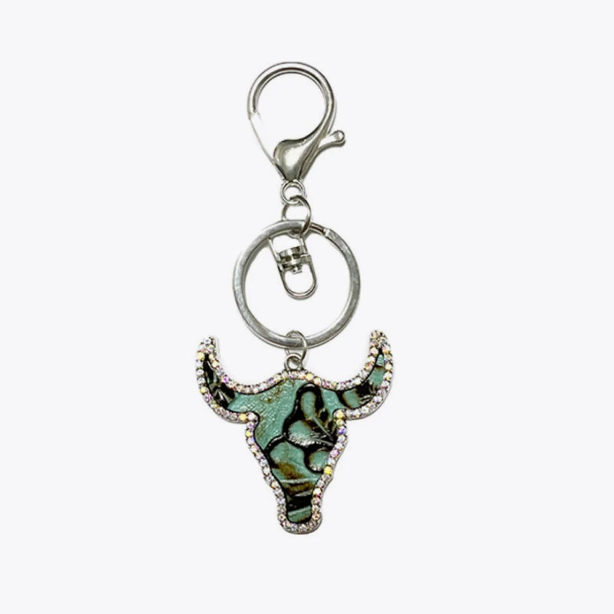 Bull Shape Key Chain — square view — Livostyle