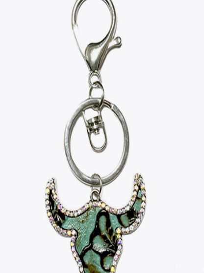 Bull Shape Key Chain — detail view — Livostyle