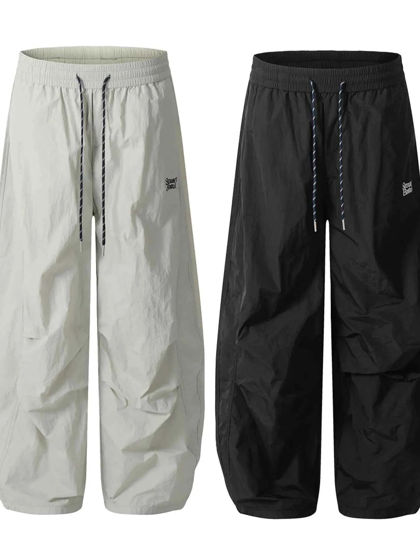 Men's Drawstring Breathable Curved Pants