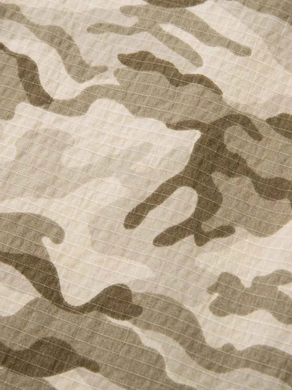 Men's Wide Leg Camo Print Cargo Pants