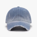 Distressed Washed Adjustable Baseball Cap — Livostyle