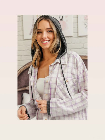 Stylish Hooded Checkered Shirts for Casual Wear — styled showcase — Livostyle