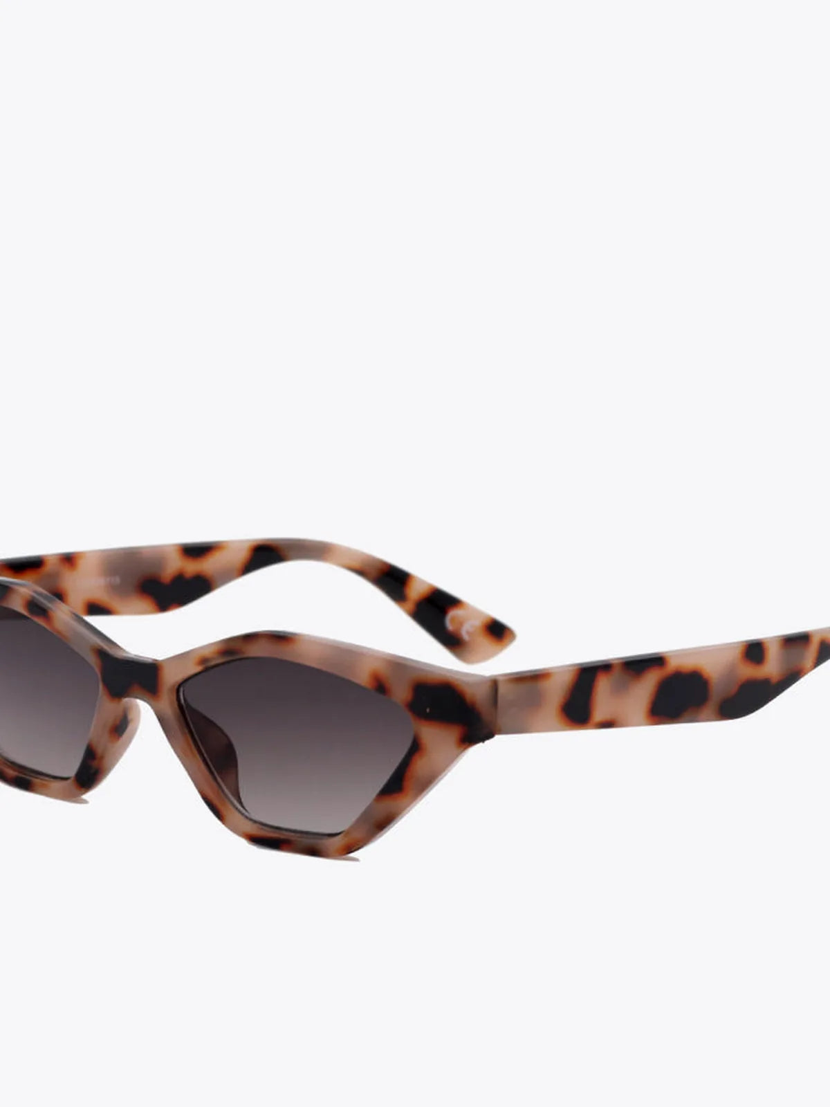 Cat Eye Polycarbonate Sunglasses — detail view — Livostyle