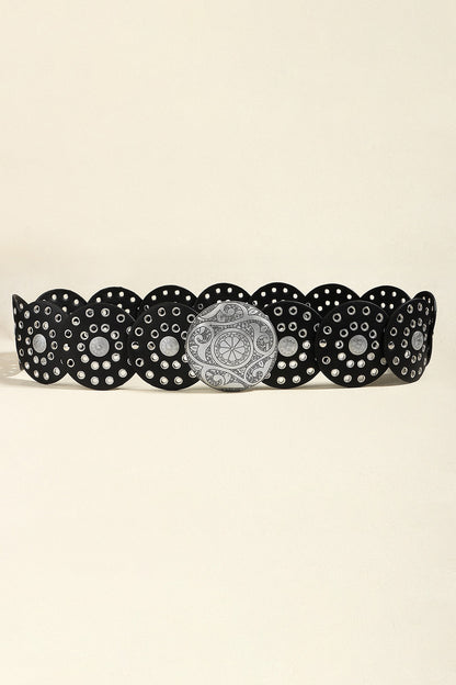 Vintage PU Leather Wide Belt — Livostyle
