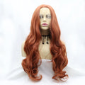 13*3" Lace Front Wigs Synthetic Long Wavy 24" 130% Density — Livostyle