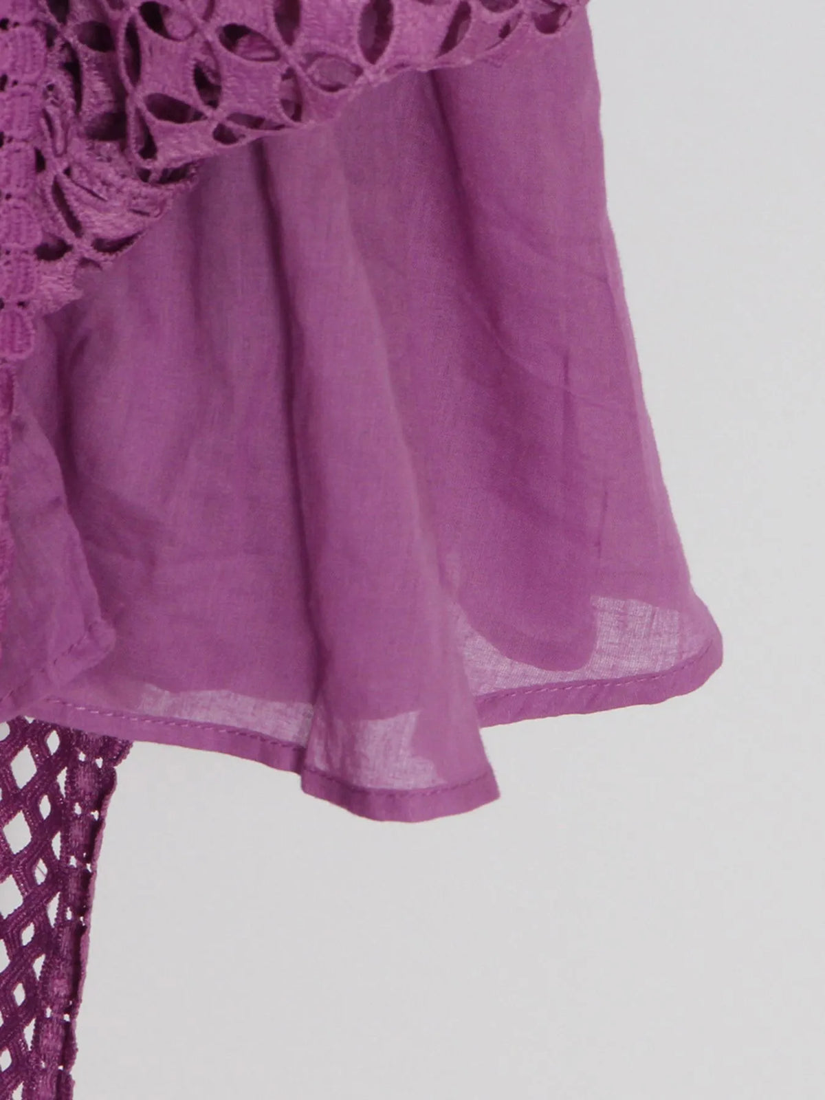 Lace Cutout Long Sleeve Midi Dress – photo 9