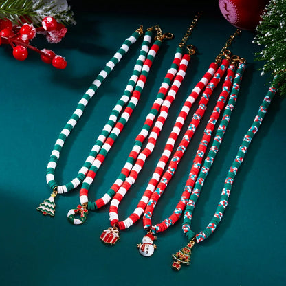 Christmas Pendant Necklace — square view — Livostyle