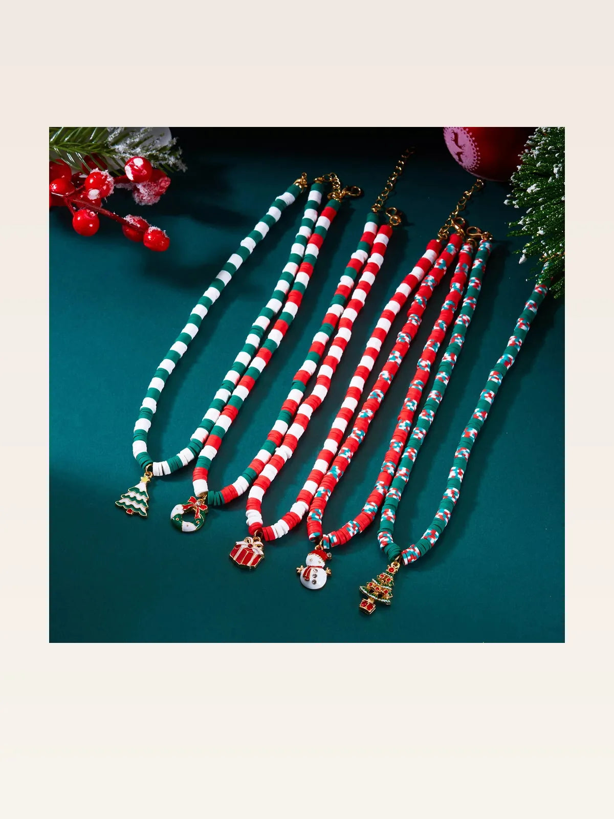 Christmas Pendant Necklace — styled showcase — Livostyle