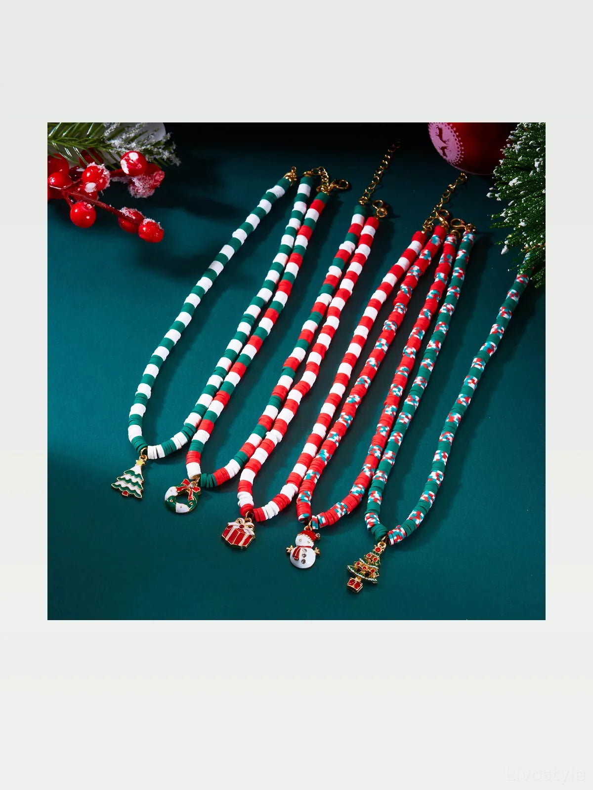 Christmas Pendant Necklace — styled showcase — Livostyle