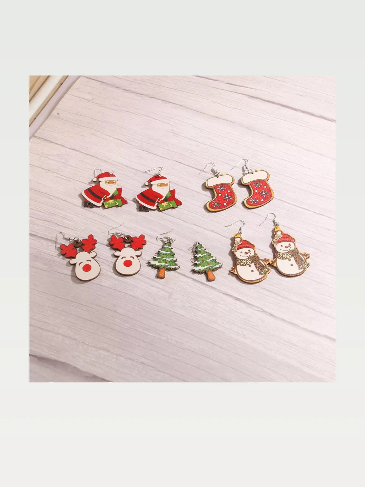 Christmas-Themed Dangle Earrings — styled showcase — Livostyle