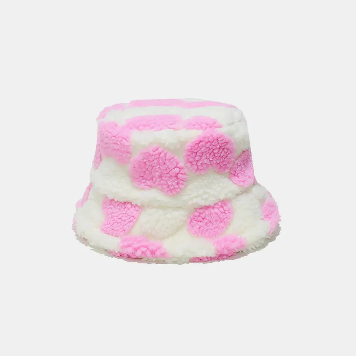 Contrast Heart Bucket Hat — square view — Livostyle
