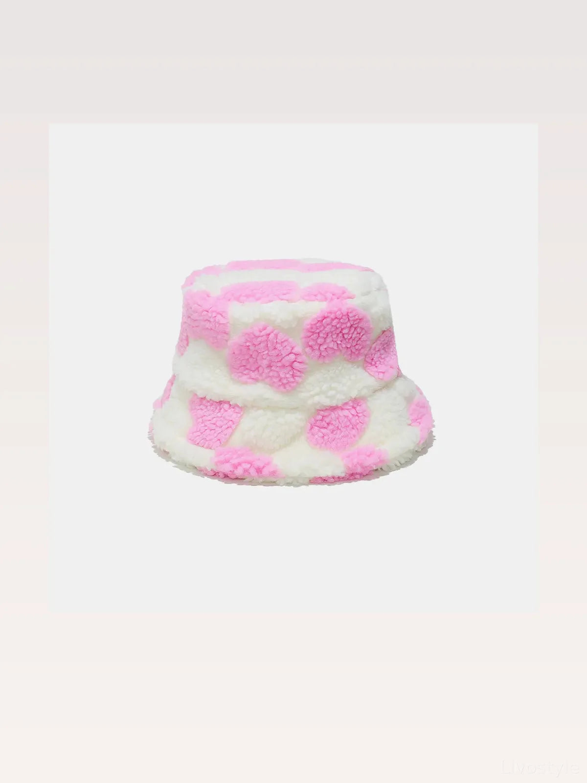 Contrast Heart Bucket Hat — styled showcase — Livostyle