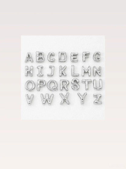 Copper Bubble Letter A Pendant Necklace — styled showcase — Livostyle