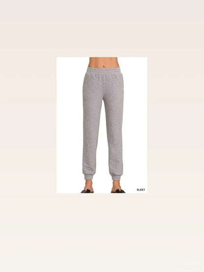 Cotton Slub Jogger Pants with Drawstring Waist – photo 3