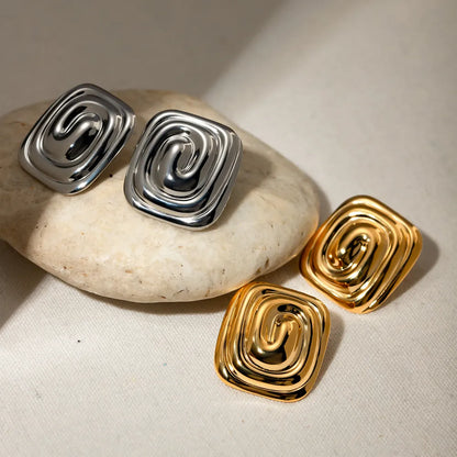 Stainless Steel Stud Earrings — Livostyle