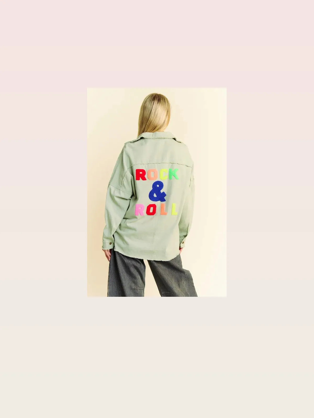 Edgy Multi-Color Shacket with Fringed Hem and Loose Fit — styled showcase — Livostyle