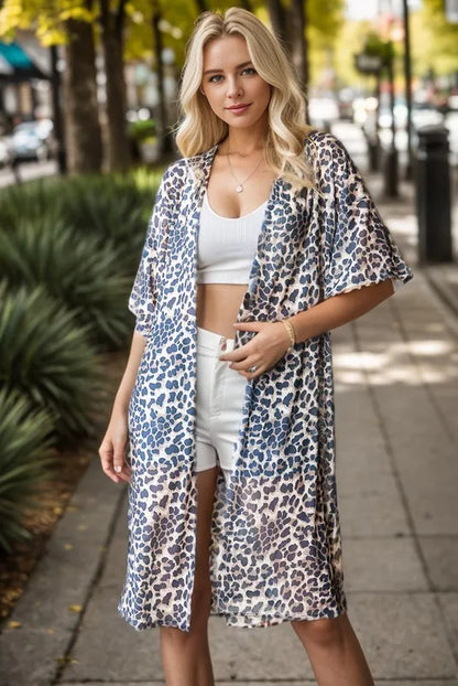 Stylish Leopard Print Cardigan — Livostyle