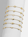 18K Gold-Plated Titanium Steel Bracelet — Livostyle