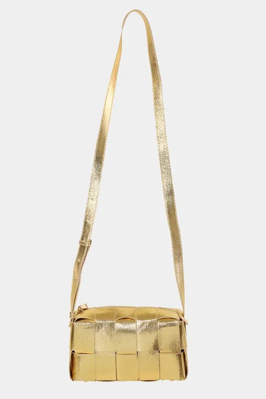 Woven Crossbody Bag with Adjustable Strap — Livostyle