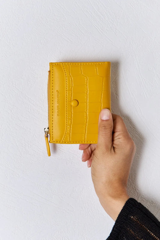 Texture PU Leather Mini Wallet — Livostyle