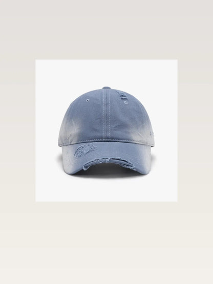 Distressed Adjustable Cotton Hat — styled showcase — Livostyle
