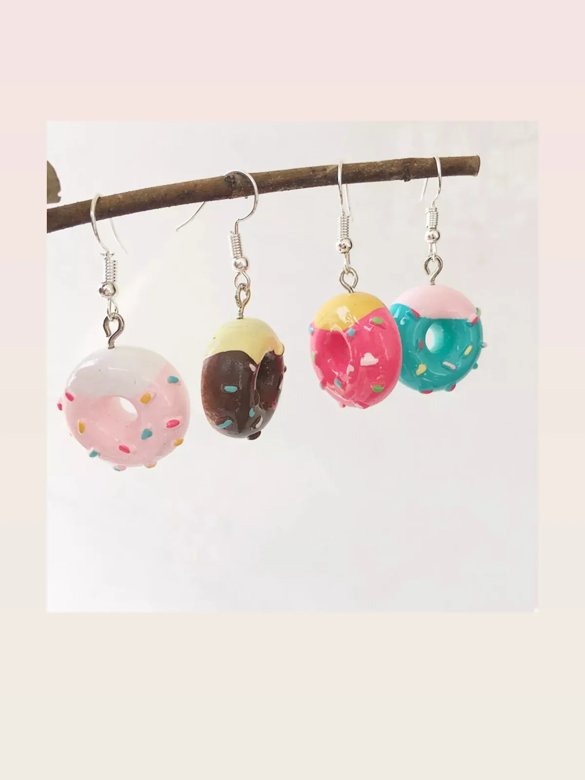 Donut Dangle Earrings — styled showcase — Livostyle