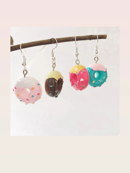 Donut Dangle Earrings — styled showcase — Livostyle