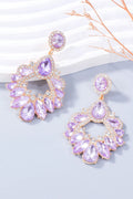Alloy Rhinestone Dangle Earrings — Livostyle