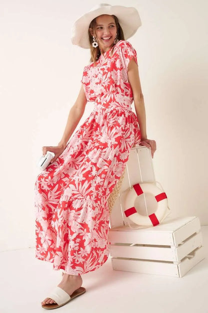 Tropical Print Top and Skirt Set — Livostyle