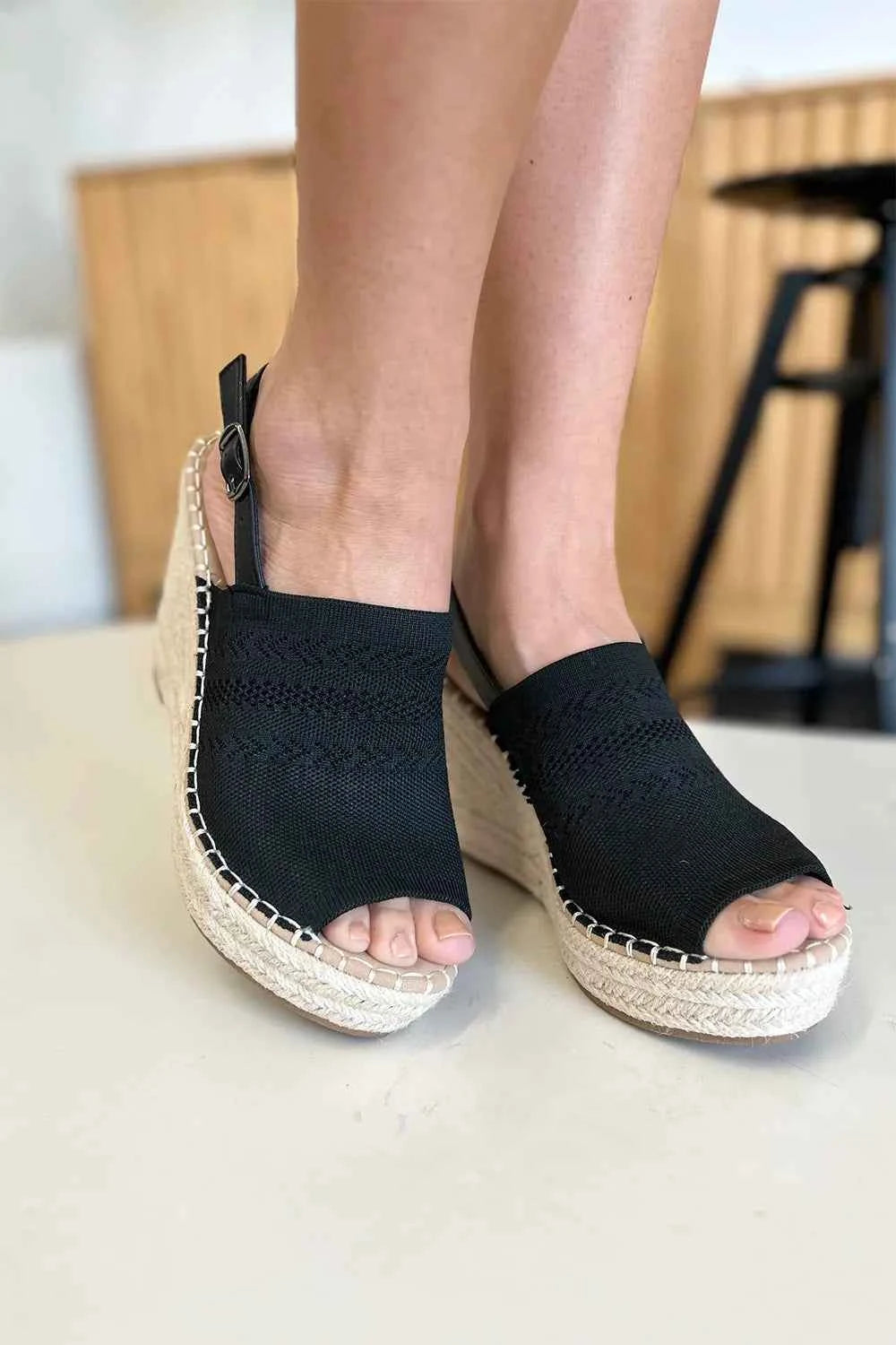 Stylish Forever Link Peep Toe High Heels for Chic & Elegant Look