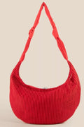 Textured Mesh Knot Shoulder Bag — Livostyle