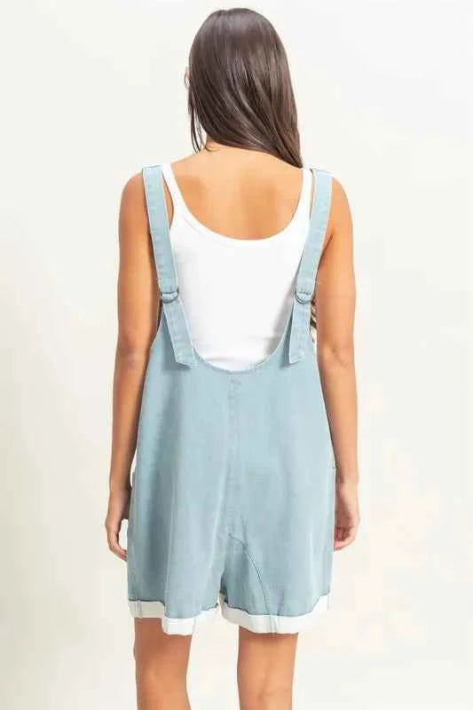 HYFVE V-Neck Pocket Detail Romper