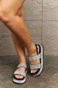 Shine On Platform Rhinestone Slingback Sandal — Livostyle