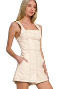 Tie Back Romper — Livostyle