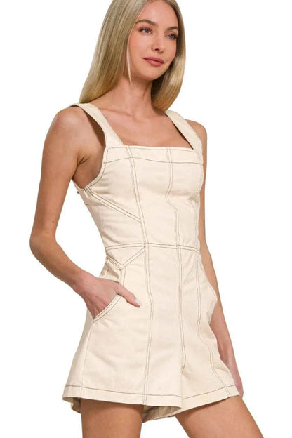 Tie Back Romper — Livostyle