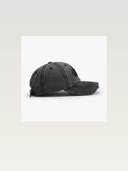 Embroidered Letter Cotton Baseball Cap — styled showcase — Livostyle