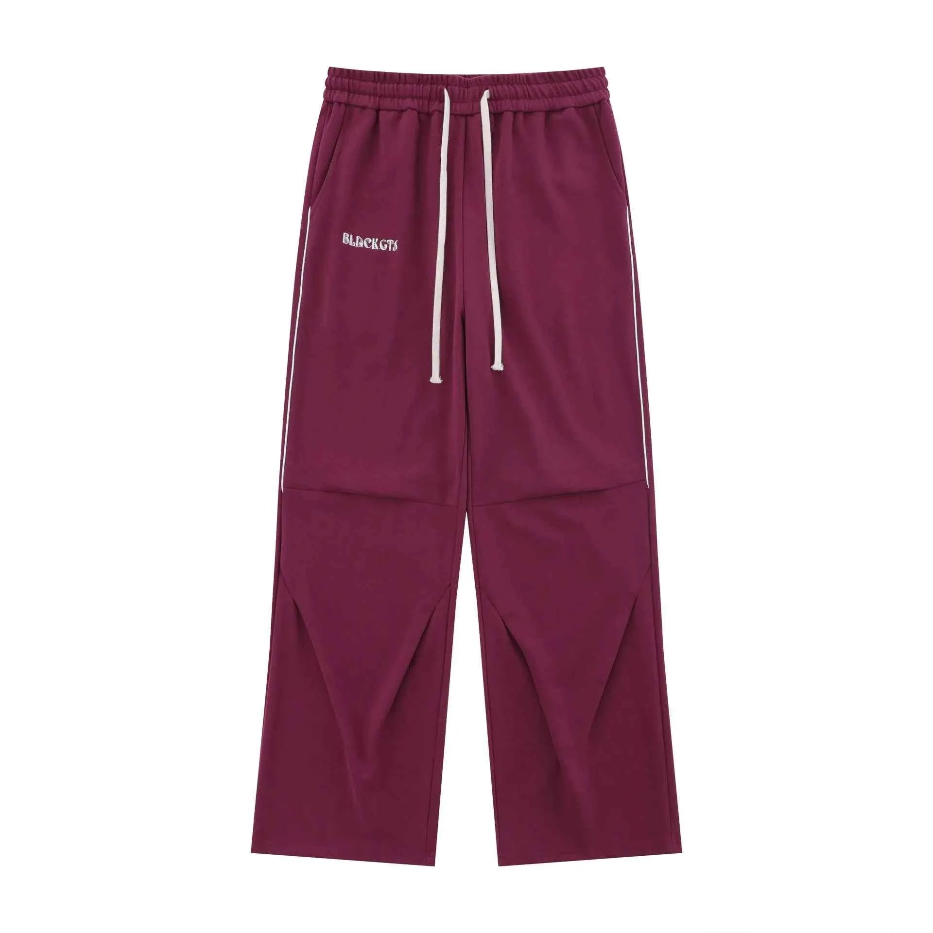 Men's Drawstring Pants with Pockets