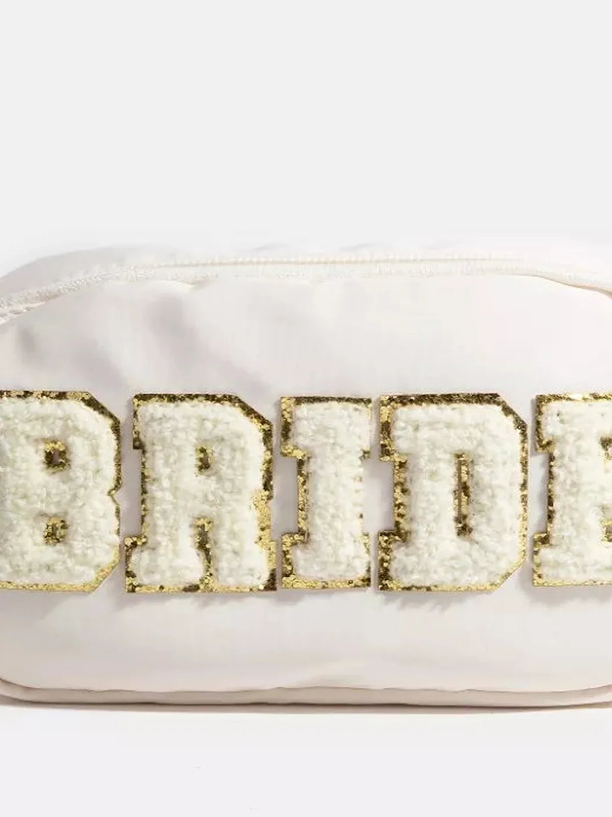 Fuzzy Glitter Bride Crossbody Bag — detail view — Livostyle